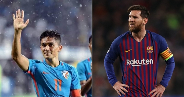 Đả bại Thái Lan, huyền thoại Ấn Độ 'vượt mặt' Messi