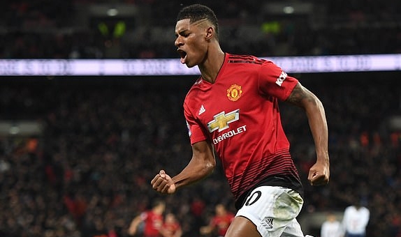 Rashford và De Gea giúp MU đả bại Tottenham tại Wembley