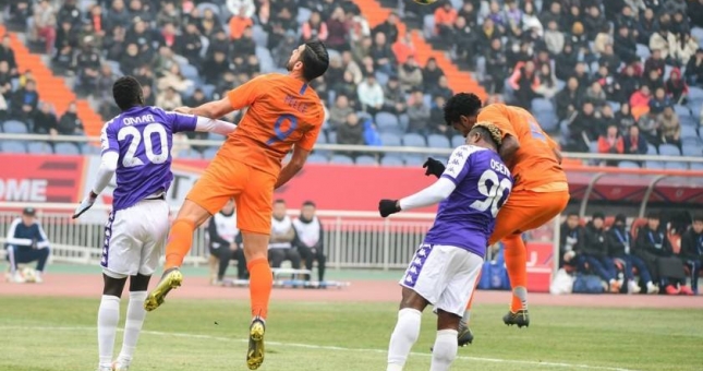 Để thua Sơn Đông, CLB Hà Nội xuống chơi ở AFC Cup
