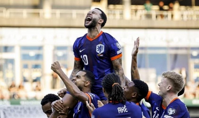 Cựu sao MU tỏa sáng, Hà Lan thắng vất vả tại vòng loại World Cup