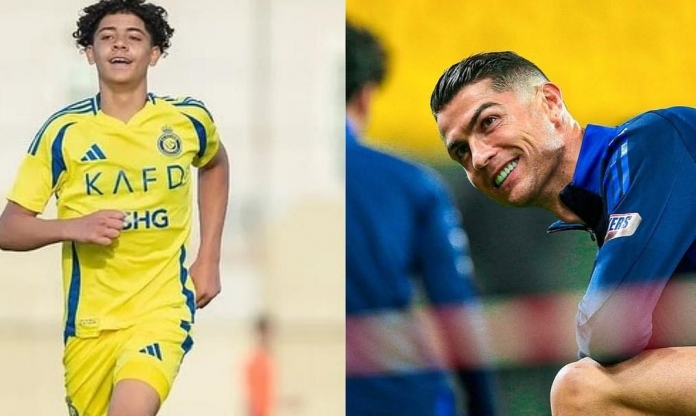 Con trai của Ronaldo lại khiến cả thế giới 'phát sốt'