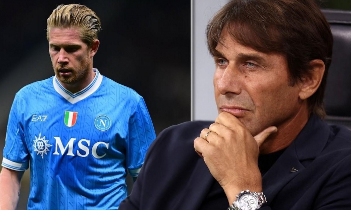 HLV Conte lên tiếng cảnh báo De Bruyne