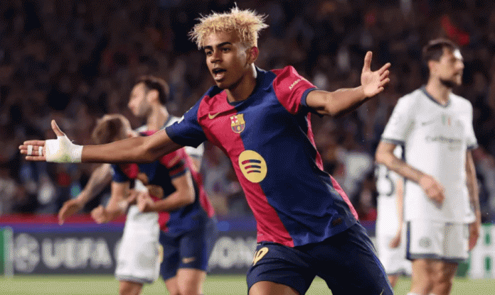 Lamine Yamal thiết lập kỷ lục chưa từng có trong lịch sử bóng đá