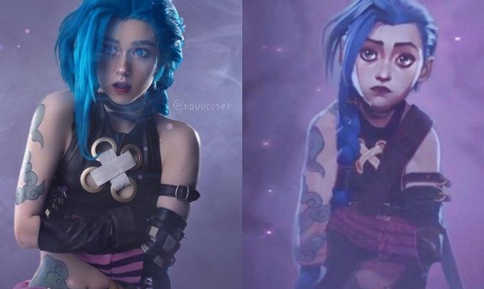 Ngắm màn cosplay Jinx 'thật hơn bản gốc' của cô gái Nga xinh đẹp