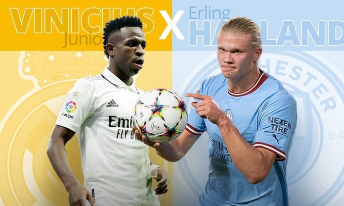 Man City quyết tâm mang Vinicius về đá cặp với Haaland