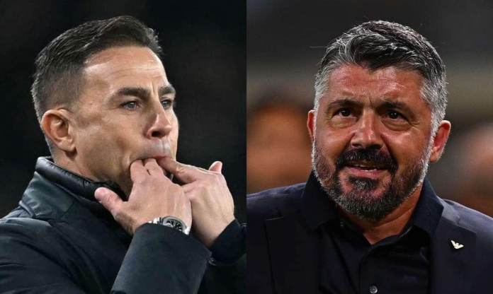 Gattuso trêu Cannavaro khi đàn anh dự World Cup cùng ĐT lần đầu tham gia