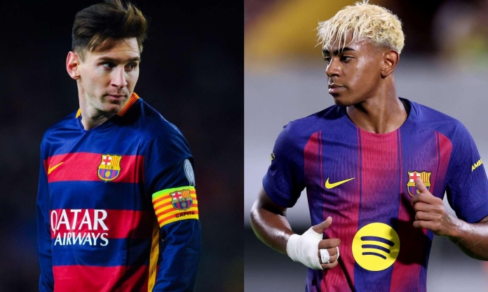 Yamal: 'Tôi không thể so sánh mình với Messi'