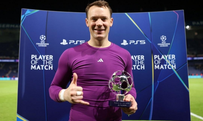 Neuer lập kỷ lục chuyền bóng khiến cả châu Âu ngỡ ngàng