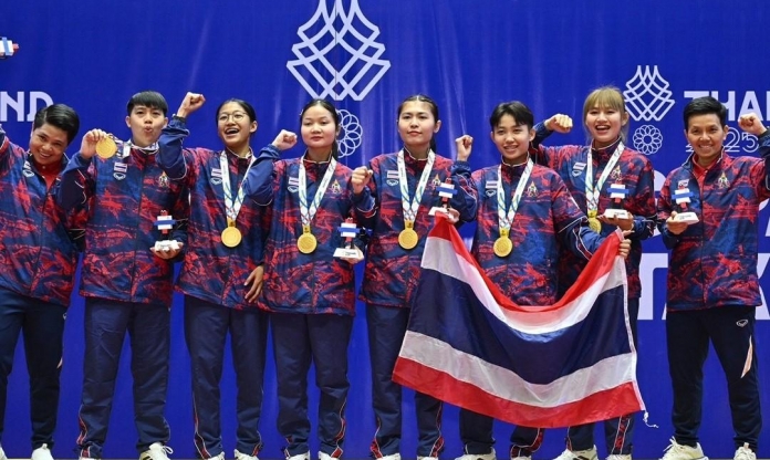 NÓNG: Thái Lan lập kỷ lục thế giới khi giành HCV SEA Games 33