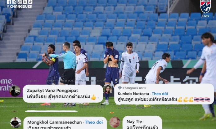 CĐV Thái Lan nhắc đến Việt Nam sau khi hòa trước Iraq