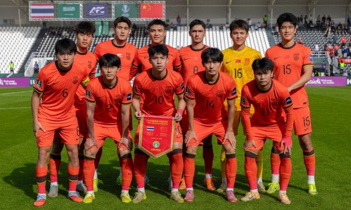 Chỉ ghi một bàn, Trung Quốc vẫn vượt qua vòng bảng U23 châu Á