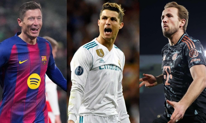 Lewandowsk lập kỷ lục sánh ngang Ronaldo tại Champions League