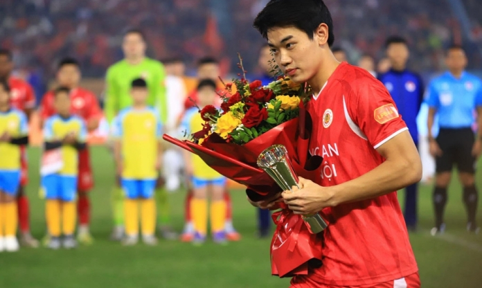 Đình Bắc chính thức nhận giải Vua phá lưới U23 châu Á