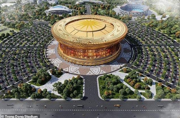 Báo Anh nói Việt Nam xây SVĐ gấp đôi Old Trafford của MU