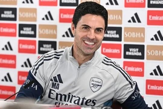 HLV Arteta nói về cuộc đua vô địch khi Man City mất điểm