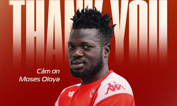 Ngoại binh 11 danh hiệu rời V.League sau hơn 1 tháng tái xuất