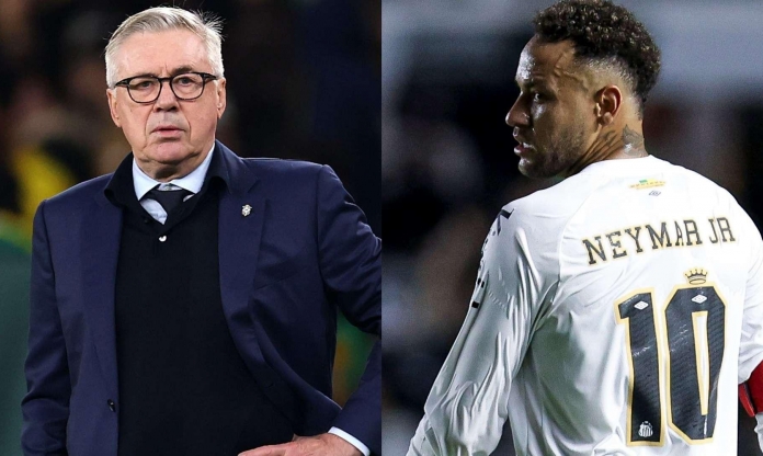 HLV Carlo Ancelotti bị chỉ trích dữ dội vì Neymar