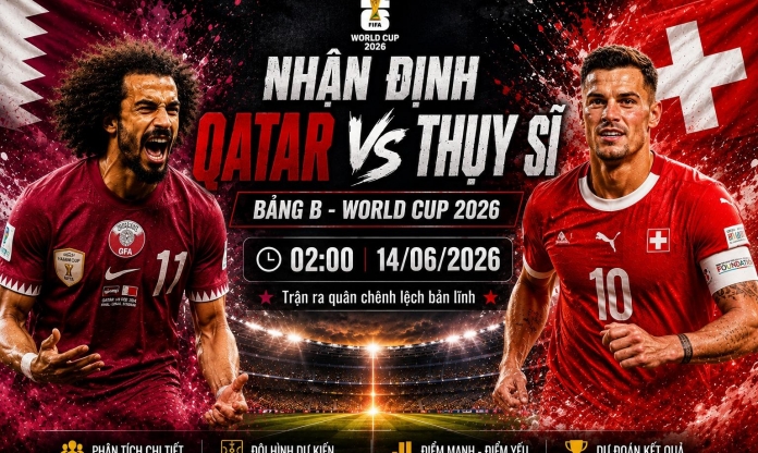 Nhận định Qatar vs Thụy Sĩ: Có nhiều thẻ vàng?