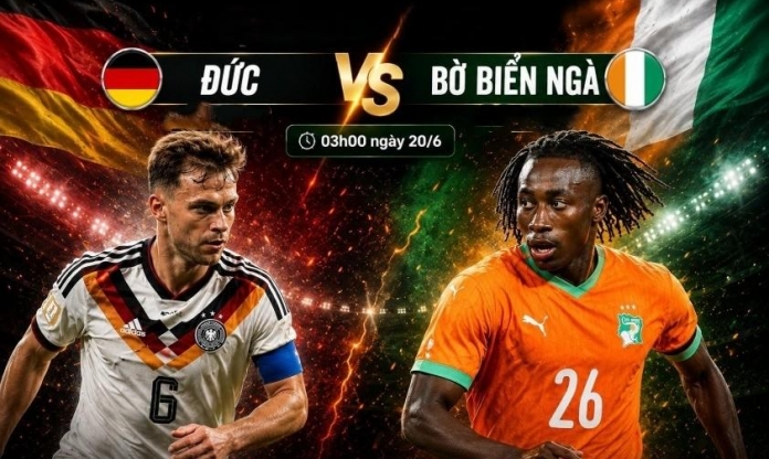 Dự đoán bàn thắng, góc & thẻ phạt Đức vs Bờ Biển Ngà, 3h00 ngày 21/6