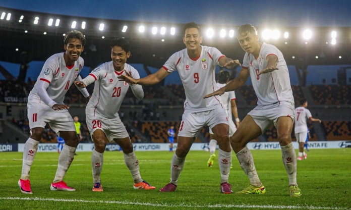 Thi đấu áp đảo, Myanmar thắng đậm Lào 7-2