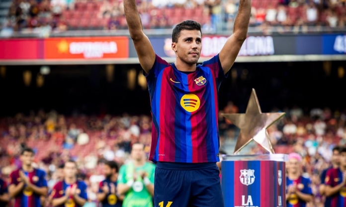 Barca giành chiến thắng trong ngày Rodri ra mắt Camp Nou