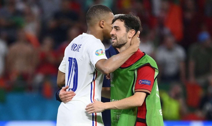 Bernardo Silva nói thẳng về Mbappe trước ngày ra mắt Real Madrid