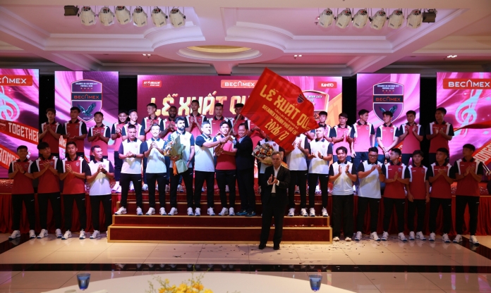 Cựu vương V.League công khai mục tiêu trở lại sau một mùa xuống hạng