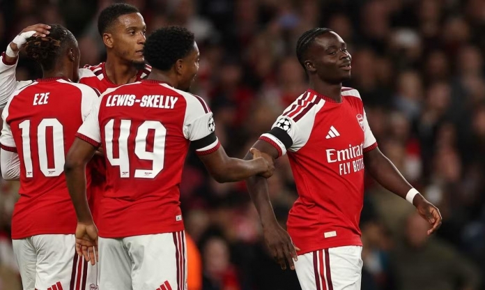 Arsenal giải mã Lille, thắng trận thứ 14 liên tiếp tại Champions League