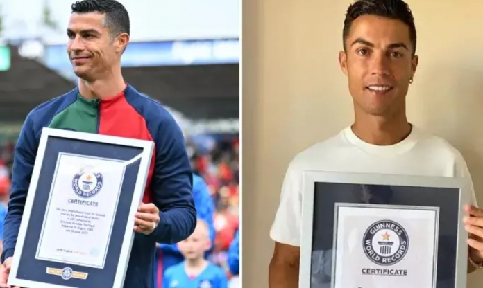 Ronaldo lại lập kỷ lục Guiness, thêm một lần vượt Messi