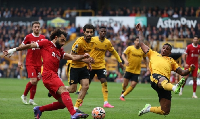 Trực tiếp Liverpool 1-1 Wolves: Salah tỏa sáng