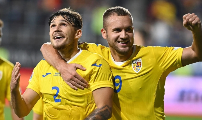 Chia điểm đáng tiếc, Romania chưa thể bứt lên tại bảng I Vòng loại Euro 2024