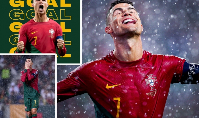 Lập cú đúp, Ronaldo trở thành 'ông già' xuất sắc nhất lịch sử bóng đá nhân loại