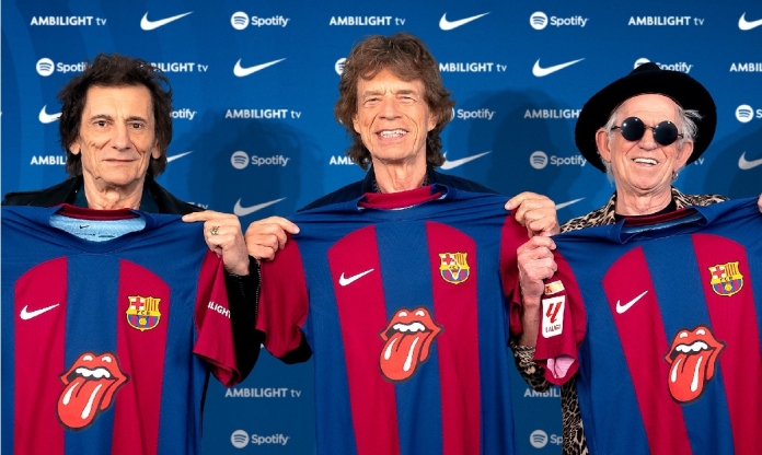 CHÍNH THỨC: Barca ra mắt áo đấu mới: 'kết nối bóng đá và âm nhạc'