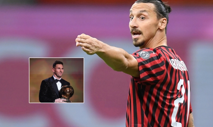 Zlatan Ibrahimovic nói lời cay đắng về Quả bóng vàng 2023