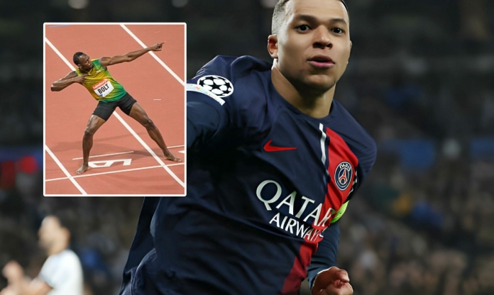 Mbappe đạt tốc độ kinh hoàng, ngang ngửa kỷ lục của Usain Bolt