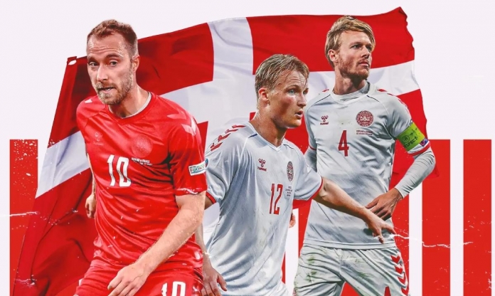 Đội hình ĐT Đan Mạch mạnh nhất dự Euro 2024: Chú lính chì bất khuất