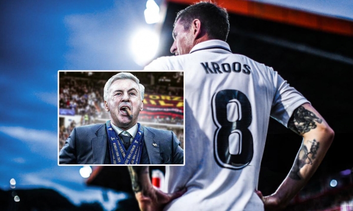 Một cuộc gọi, Carlo Ancelotti khẳng định đón Toni Kroos trở lại Real