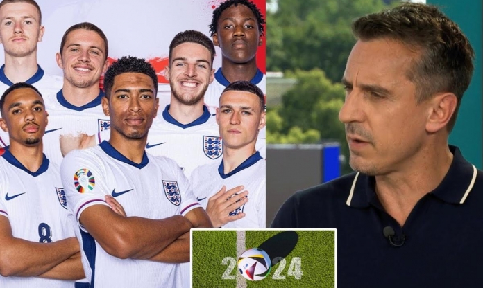 Gary Neville chỉ vấn đề khiến ĐT Anh khó đi xa tại Euro 2024