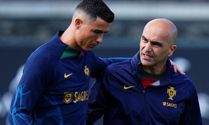 HLV Martinez: 'Ronaldo chuyền cho Bruno ghi bàn quá tuyệt vời'
