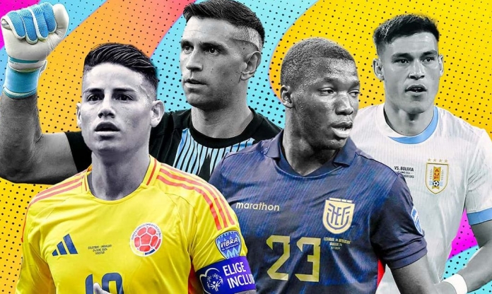 Đội hình tiêu biểu Copa America 2024: Vắng Messi, sao Colombia hội tụ