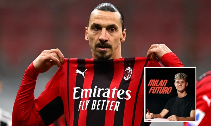 CHÍNH THỨC: Con trai Zlatan Ibrahimovic ký hợp đồng với AC Milan