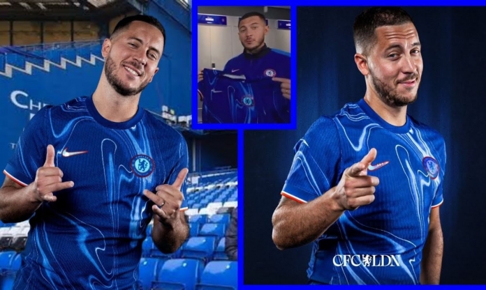 Eden Hazard bất ngờ khoác áo Chelsea mùa giải 2024/25