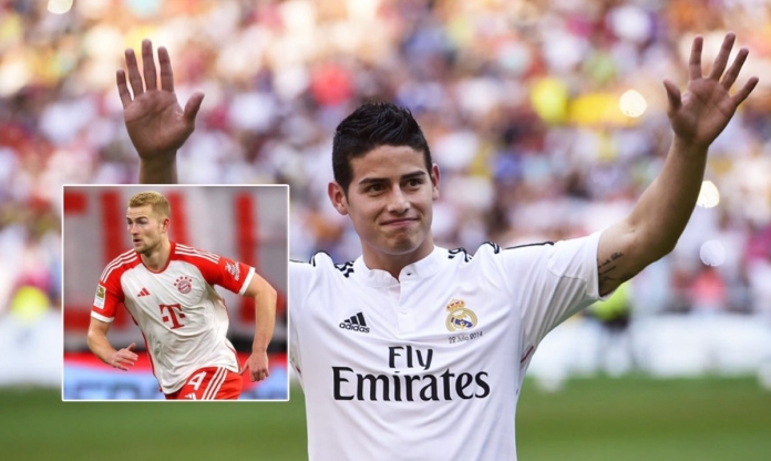 Tin chuyển nhượng tối 22/7: James Rodriguez tái xuất châu Âu, De Ligt đến MU?