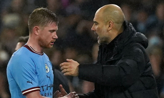 De Bruyne chờ phán quyết từ Pep về việc rời Man City