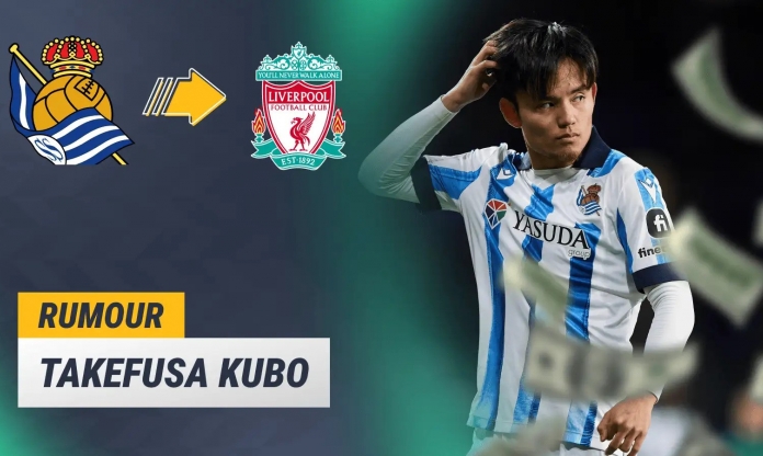 Chủ tịch Real Sociedad lên tiếng về việc Kubo đến Liverpool