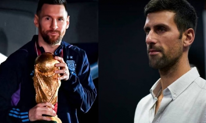 Bắt gặp Lionel Messi và Novak Djokovic 'đại náo' Hoa Kỳ