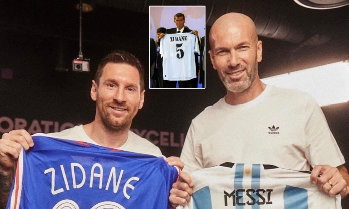 Zidane tiết lộ với Messi lý do chọn số áo 'cực dị' không phải ai cũng biết