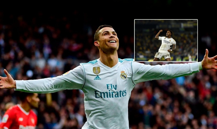 2 bàn 1 kiến tạo, cầu thủ Real Madrid chính thức sánh ngang thần tượng Ronaldo