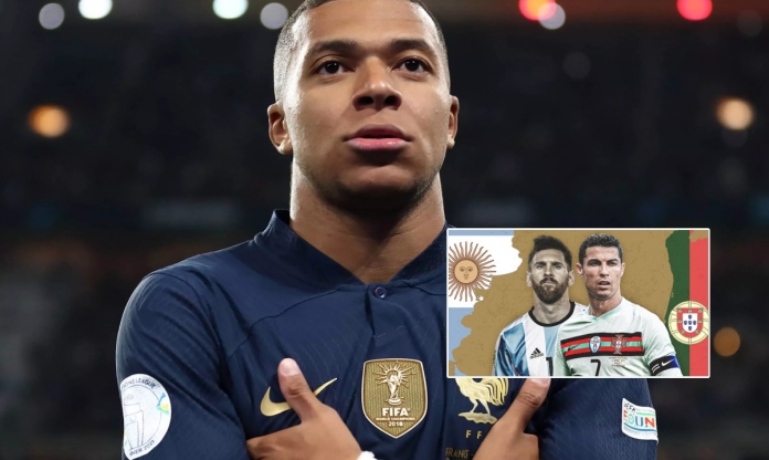 Mbappe lên chín tầng mây sánh ngang Ronaldo và Messi sau tuyên bố của Deschamps