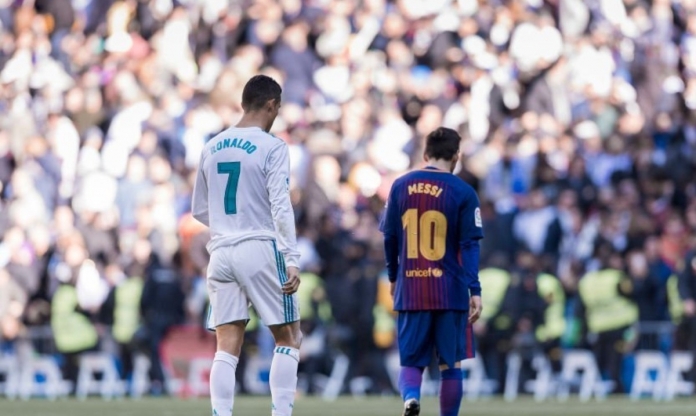 Cựu sao Barca khẳng định Ronaldo nhỉnh hơn Messi 1 yếu tố